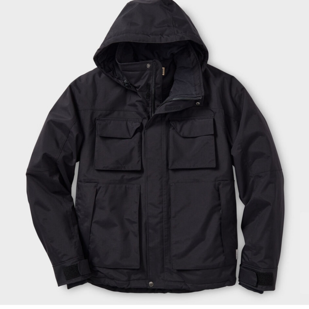 Duluth Trading Co Charcoal Hooded Performance Jacket - Picture 2 of 8
